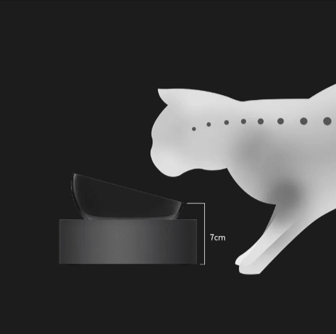 Comedero elevado de acero inoxidable - El rincón de mi mascota