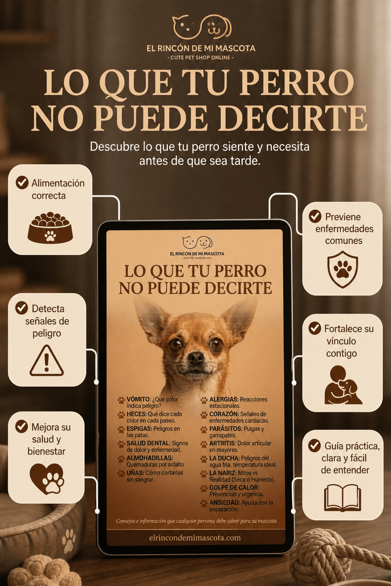 Lo que tu perro no puede decirte - El rincón de mi mascota