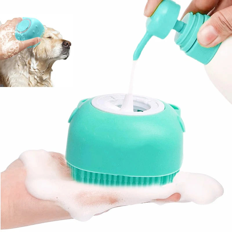 Cepillo de baño para mascotas