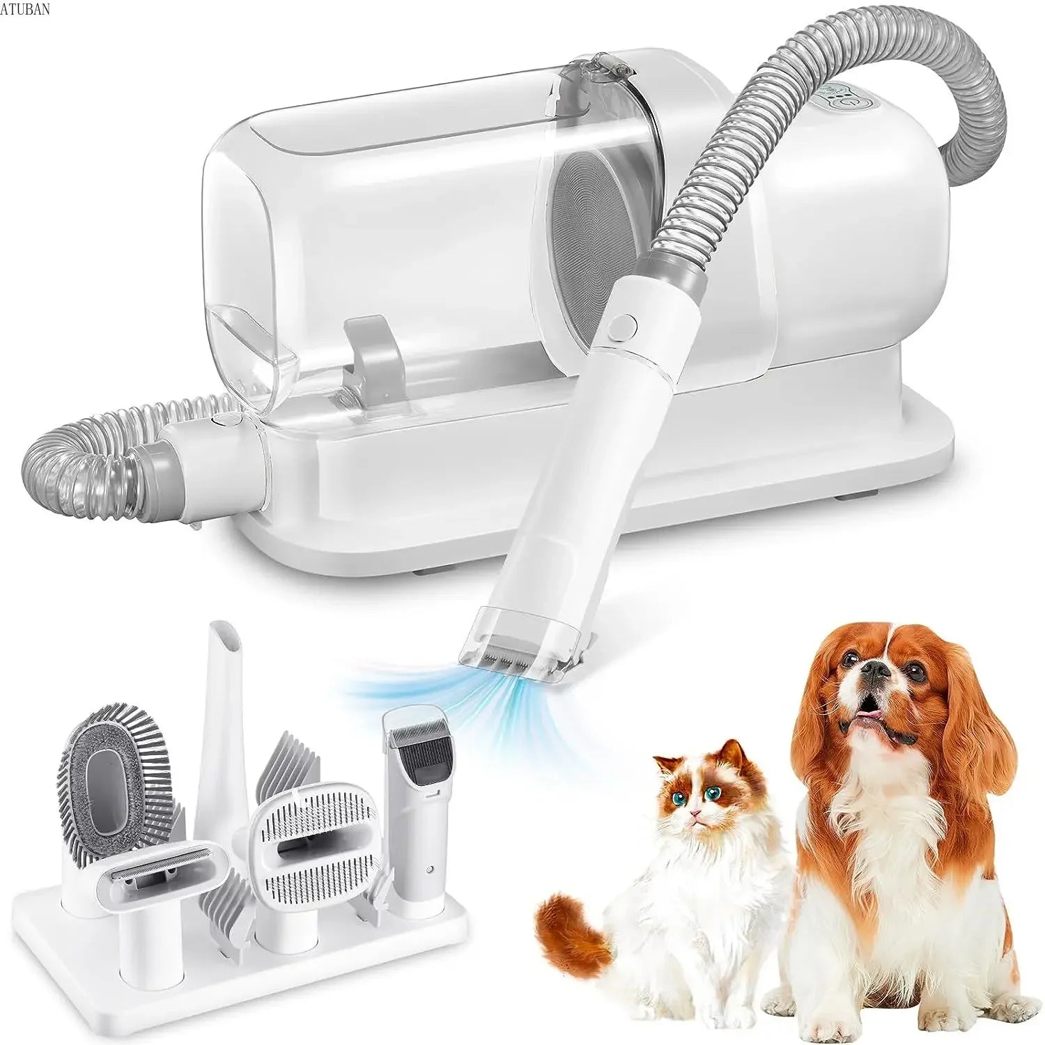 Removedor eléctrico de pelo para mascotas