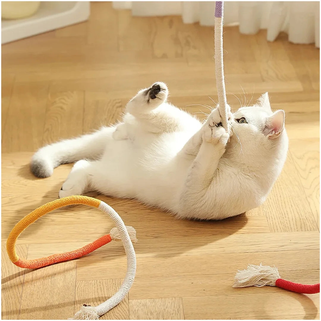 Cuerda juguete para gatos