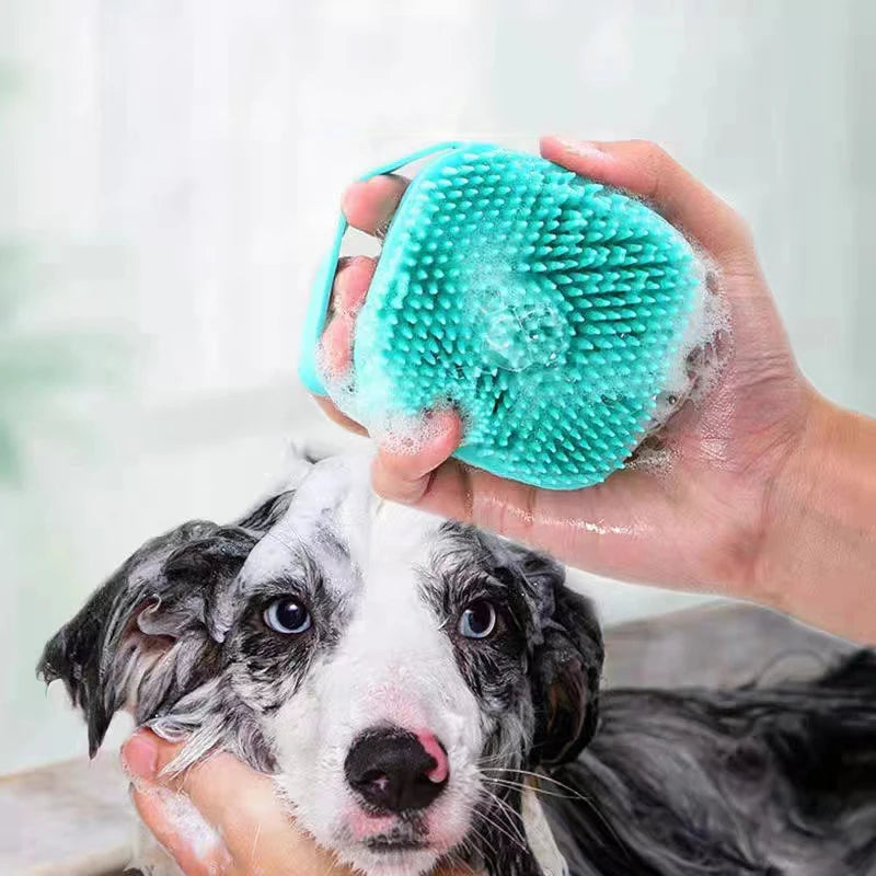 Cepillo de baño para mascotas