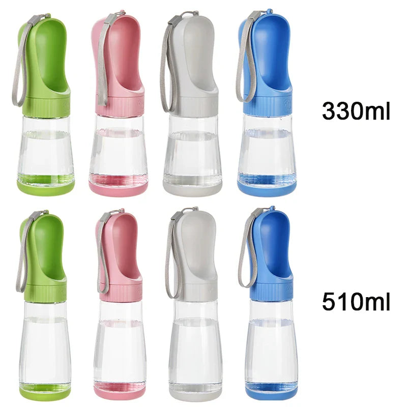 Botella de agua portátil para mascotas