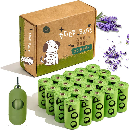 Bolsas biodegradables con olor a lavanda