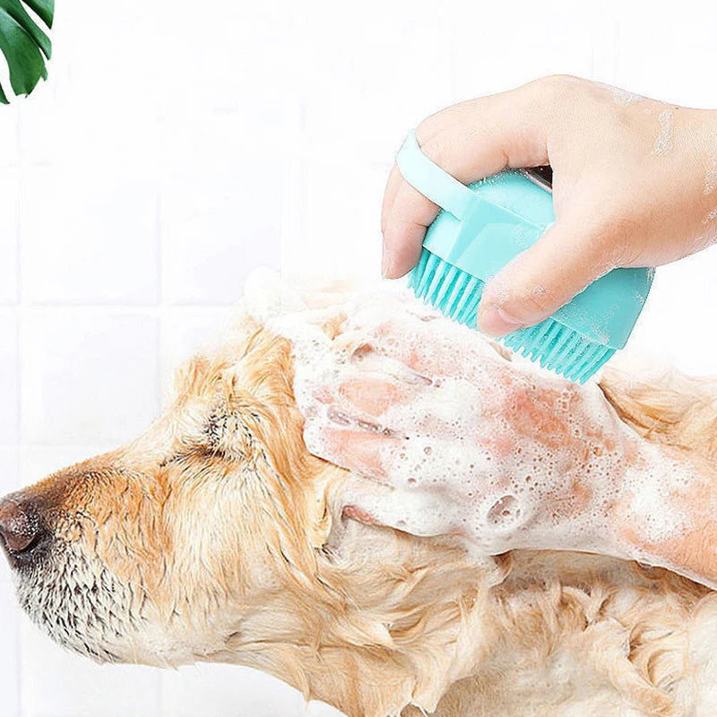 Cepillo de baño para mascotas