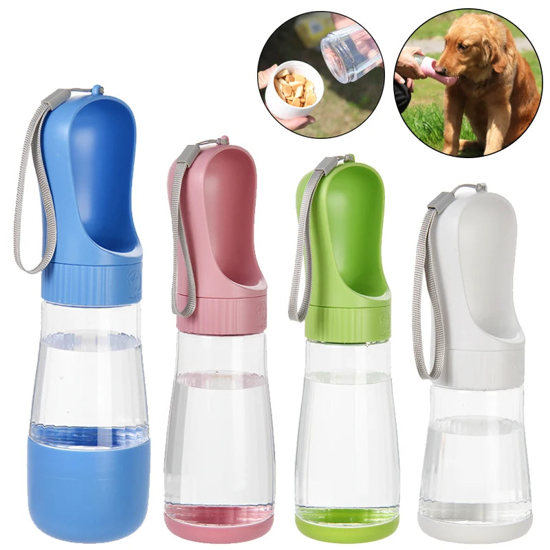 Botella de agua portátil para mascotas