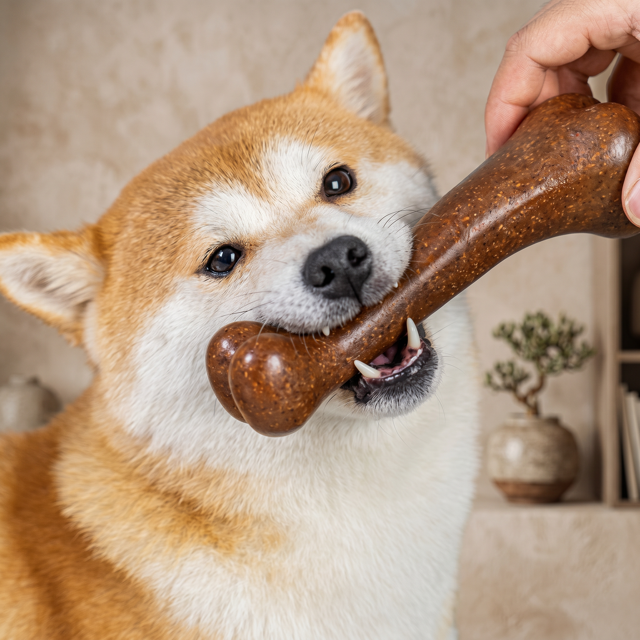 Juguete masticable para perros